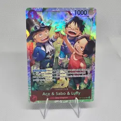 Ace & Sabo & Luffy OP13-007 Carrying On His Will - One Piece - Image 1