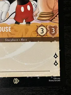 Disney Lorcana Mickey Mouse True Friend 15/P2 Signature Autograph Quest Promo Lp - Image 4