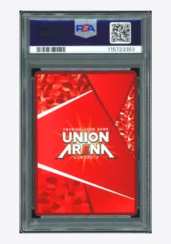 Union Arena PSA 10 Muichiro Tokito OBC 2024 #039 Upper Ranks Prize JPN - Image 2