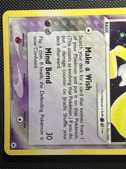 Pokemon Jirachi Holo Rare TCG Card 2004 Hidden Legends 8/101 LP - Image 3