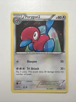 Porygon2 XY Ancient Origins Pokemon 2015 TCG Card Nm - Image 1