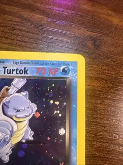 Dark Blastoise 3/82 Dunkles Turtok Holo Rare Vintage WOTC Pokemon Card German - Image 3