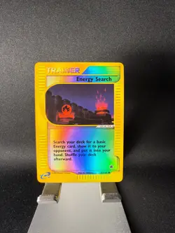 Energy Search 153/165 Reverse Holo Trainer - Expedition Base Set - Pokemon Card - Image 1