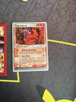 Pokemon Card Magcargo ex 95/97 EX Dragon Holo Ultra Rare 196💎NM💎 - Image 1