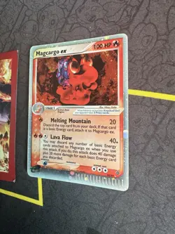 Pokemon Card Magcargo ex 95/97 EX Dragon Holo Ultra Rare 196💎NM💎 - Image 2