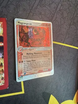 Pokemon Card Magcargo ex 95/97 EX Dragon Holo Ultra Rare 196💎NM💎 - Image 3