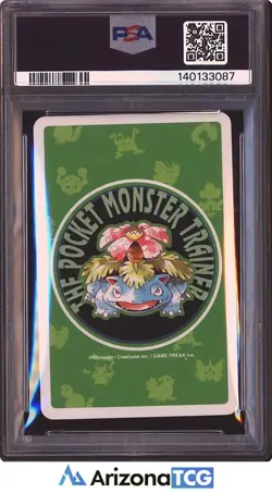 Pokemon 1996 Magmar 126 Jack Of Clubs Green Playing Cards Japanese PSA 9 - Image 2