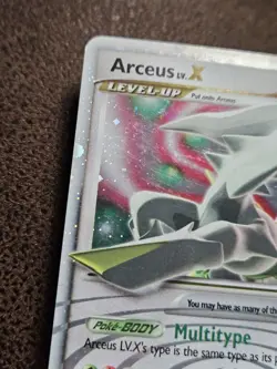 Arceus LV.X 95/99 Level-Up Platinum Arceus Holo Rare Pokemon Card Light Play LP - Image 4