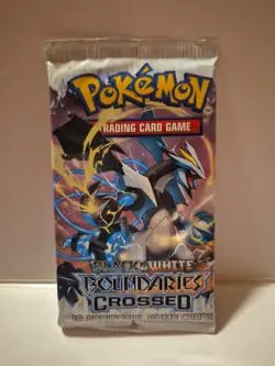 Sealed Pokemon Black & White Boundaries Crossed Booster Pack - 10 Cards Kyurem - Image 1