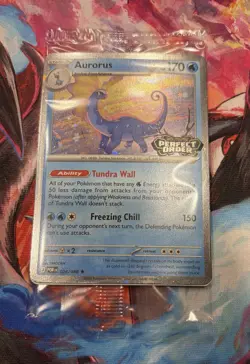 Pokemon Perfect Order Auroras Stamped Promo Card Sealed 024/088 - Image 3