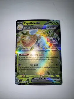 Espathra ex - 006/091 - Pokemon Paldean Fates Ultra Rare Card NM - Image 1