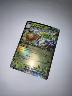 Espathra ex - 006/091 - Pokemon Paldean Fates Ultra Rare Card NM - Image 2