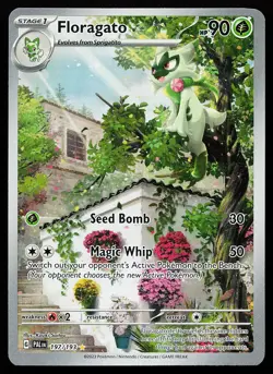 Floragato 197/193 Holo Illustration Rare Paldea Evolved Pokemon Card - Image 1