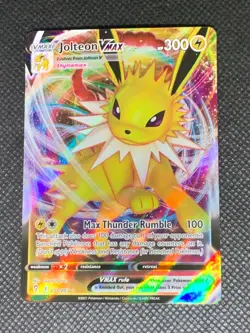 Jolteon Vmax 051/203 - Evolving Skies Pokemon Card - NM - Image 1