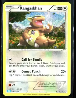 2023 Classic Collection Blastoise Deck Kangaskhan #71 Holo Pokemon Card - Image 1