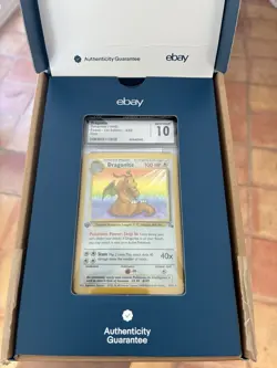 Dragonite Fossil 1st Edition Holo PSA 10 , CGC 10 , BGS Pokemon Card 1999 #4/62 - Image 3