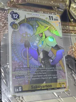 Digimon Card Game Sakuyamon (Premium Heroines Set) Super Rare EX2-024 SR - Image 1