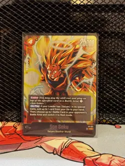 Son Goku FP-077 PR Promo Dragon Ball Super Card Game DBSCG Battle Card Foil NM - Image 1