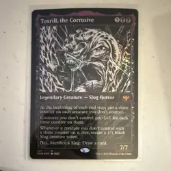 Magic: The Gathering Toxrill, the Corrosive Showcase 321 Innistrad Mythic 7/7 - Image 1