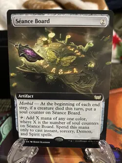 Seance Board (Extended Art) Commander: Duskmourn: House of Horror Regular - Image 1