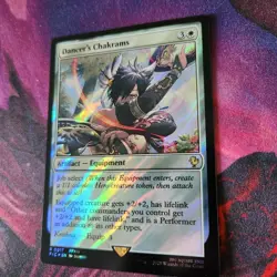 MTG Final Fantasy Dancer's Chakrams Surge Foil Rare 0017 FIC 2025 NM - Image 1
