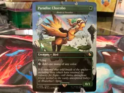 Paradise Chocobo - Birds of Paradise (Borderless) Commander: Final Fantasy Foil - Image 1