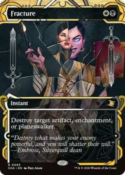 1 x Fracture - Secrets of Strixhaven: Mystical Archive - NM-Mint - MTG - Image 1