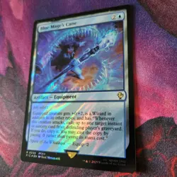 MTG Final Fantasy Blue Mage's Cane Surge Foil Rare 0035 FIC 2025 NM - Image 1