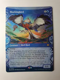 MTG - Mockingbird Showcase Foil - Bloomburrow #0305 - N/M Rare - Image 1