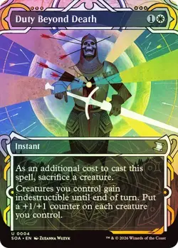 NM Foil Duty Beyond Death, MTG, Strixhaven Mystical Archive, Magic, 4 - Image 1