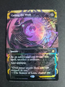 Culling the Weak (Foil) Rare MTG Secrets of Strixhaven Mythical Archives - Image 1