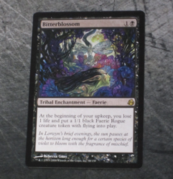 Bitterblossom NM/M | Morningtide Magic: The Gathering MTG 58/150 - Image 1