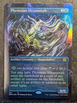 Phyrexian Metamorph - Foil Borderless - Double Masters (MTG) - Image 1