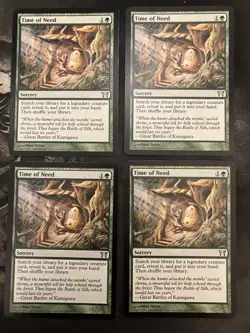 Time of Need Champions of Kamigawa Regular x4 / playset - Image 1
