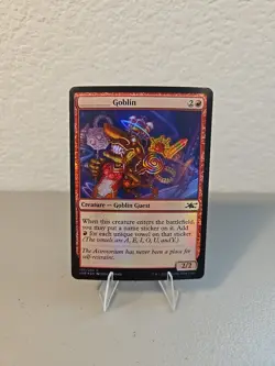 MTG _____ Goblin #107 Foil LP Unfinity - Image 1