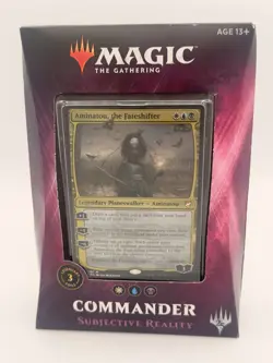 MTG Commander 2018 Subjective Reality Deck Aminatou Fateshifter WUB Esper NEW - Image 3