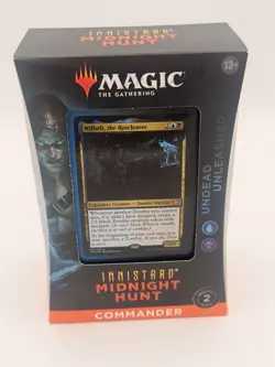 MTG Innistrad Midnight Hunt Commander Deck Undead Unleashed Wilhelt Zombie NEW - Image 3