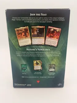 Magic The Gathering Commander 2018 Nature's Vengeance Deck Lord Windgrace NEW - Image 2