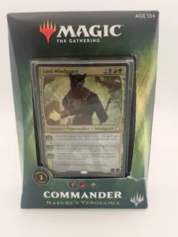 Magic The Gathering Commander 2018 Nature's Vengeance Deck Lord Windgrace NEW - Image 3