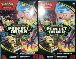 2x Pokemon Perfect Order Booster Bundle! Lot Of 2! Factory Sealed L! FREE SHIP! - Image 1