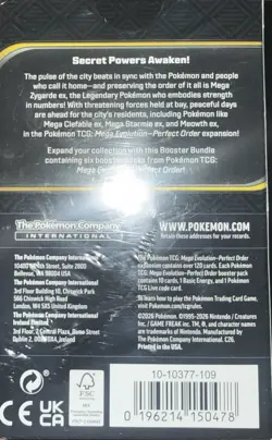 2x Pokemon Perfect Order Booster Bundle! Lot Of 2! Factory Sealed L! FREE SHIP! - Image 3