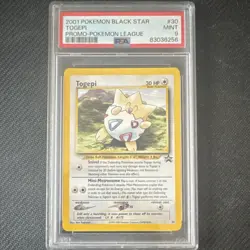 Togepi 30/53 Wotc Promo Regular PSA 9 - Spike Ball Pokemon - Ken Sugimori - Image 1
