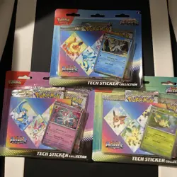 Pokemon TCG Prismatic evolutions tech sticker collection (set of 3) - Image 1