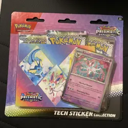 Pokemon TCG Prismatic evolutions tech sticker collection (set of 3) - Image 2