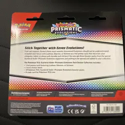 Pokemon TCG Prismatic evolutions tech sticker collection (set of 3) - Image 5