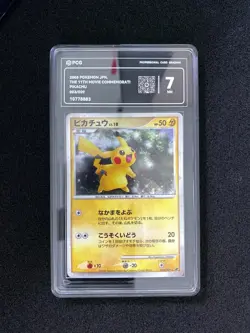 2008 Pokemon TCG Japanese The 11th Movie Commemorati Pikachu 003/009 PCG 7 RW30 - Image 1