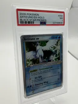 Pokemon Articuno EX Black Star Promo Holo PSA 7 Low Pop (117) #032 2005 - Image 3