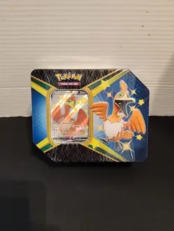 Pokemon TCG Shining Fates - Cramorant V Tin Factory Sealed New - 6 Booster Packs - Image 1