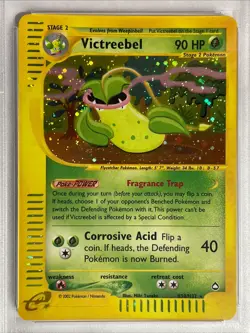 Vintage 2003 Victreebel H30 Aquapolis Holo PSA 8 NM/Mint! Low Pop Pokemon TCG - Image 2