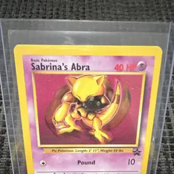 Pokemon TCG Sabrina's Abra Wotc Promo 19/53 Promo Regular 2000 English - Image 2